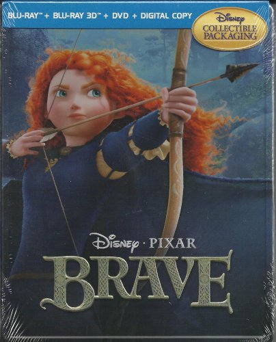 Brave (Five-Disc Blu-ray Viva Metal Box: Blu-ray 3D / Blu-ray / DVD + Digital Copy)