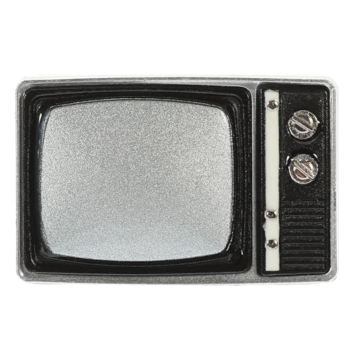 Ideale per varie impostazioni: che si tratti di decorare la casa delle bambole o di migliorare l'arredamento della casa, questo accessorio TV retrò in miniatura è un'aggiunta versatile. Dona un tocco di fascino vintage a scene paesaggistiche in miniatura, allestimenti di arredamento per la casa o qualsiasi altro spazio che desideri infondere personalità e stile