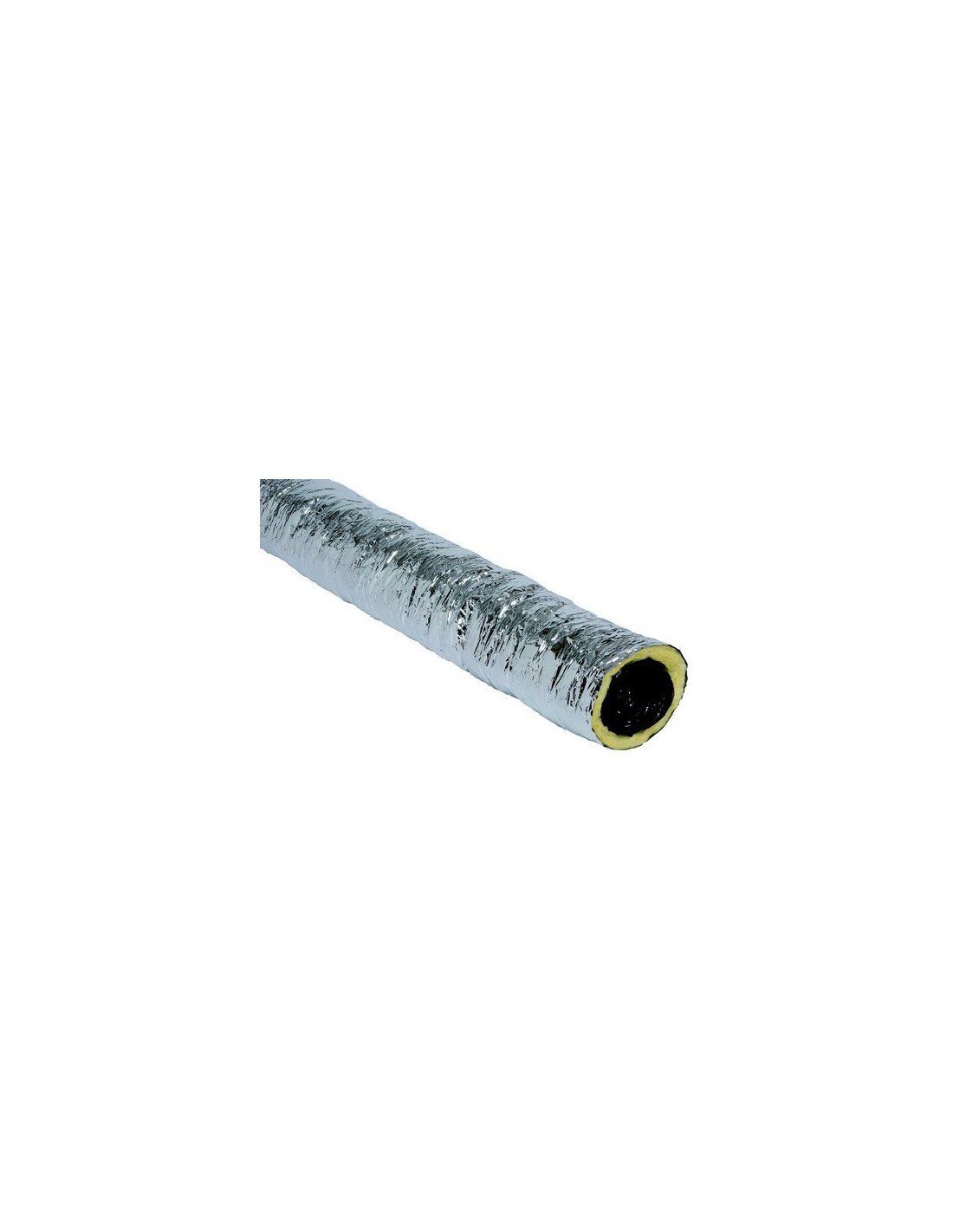 gaine alu polyesther - isolée - aldes algaine - diamètre 125 mm - 6 mètres - aldes 11091621