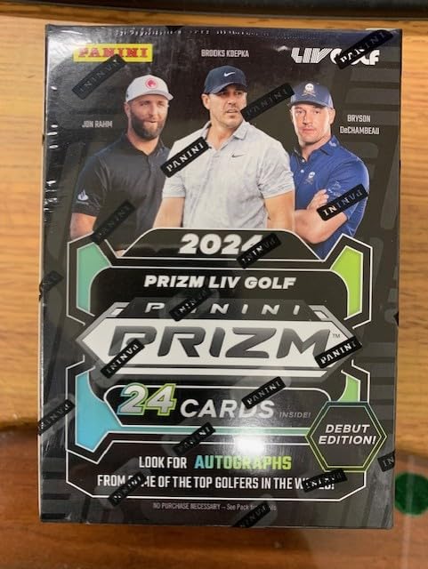 Amazon.com: 2024 Panini PRIZM LIV Golf Debut Edition Trading Cards