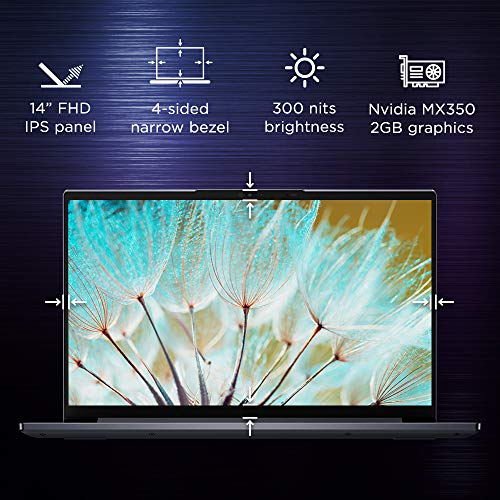 Image of Lenovo Yoga Slim 7i 10th Gen Intel i5 14 inch FHD IPS Thin & Light Laptop (8GB /512GB SSD /Win10 /Office 2019 /NVIDIA MX350 2GB GDDR5 Graphics /1.55Kg) 82A1009LIN Laptop Urban Toploader T530