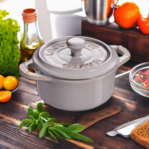 Amazon | ピコ・ココット 10 cm, ラウンド, アンティークグレー