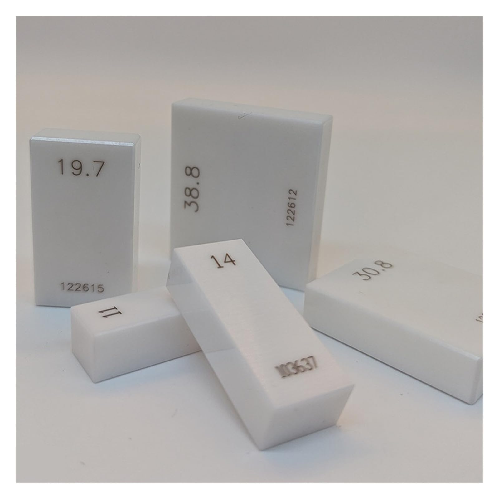 1PC ceramiczny blok pomiarowy 0.5MM-100MM narzędzia do kalibracji i kontroli do suwmiarek i mikrometrów do obróbki drewna Precyzyjny pomiar(100mm)