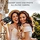Digitalekamera, 5K 64MP Fotokamera mit WiFi, 64GB Karte, Autofokus, Selfie 3-Zoll LCD-Bildschirm, kompakte Vlogging-Kamera für YouTube, Weitwinkel- & Makroobjektiv für Anfänger und Erwachsene