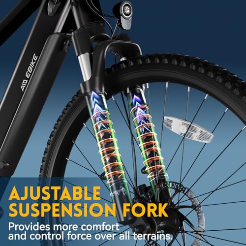 Image of TST Electric Bike for Adults, 750 Peak Motor Ebike with 36V /7.8Ah Battery, up to 40 Miles Range 25 MPH Electric Bicycle, 7 Speed, 26 inch E Bike for Commute