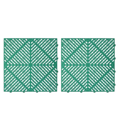 Dalles de sol de garage anti flaque VOSAREA dalles de service emboîtables en plastique
