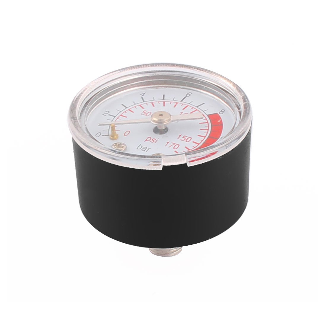 1-8 BSP Ronde Filetage Mâle Eau Directe Manomètre Air Pneumatique 2pcs