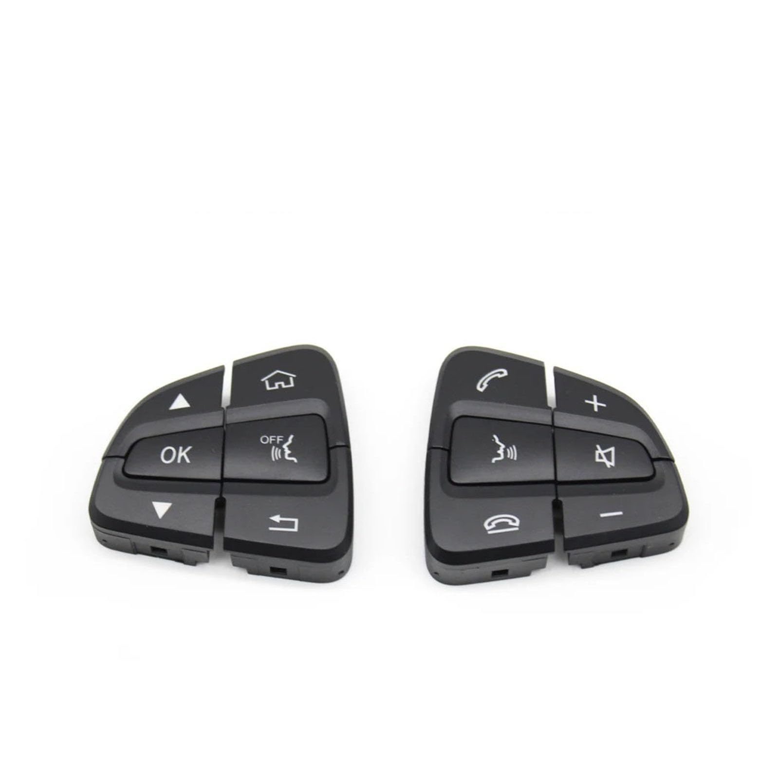 BHUPWZE W205 W253 Car/Switch Button Volume Phone Multi-Function Switch Buttons Compatible C GLC Class C180 C200 C300 GLC300(W205 Black)