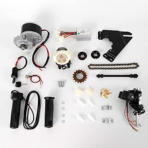 Electric Bicycle Conversion Kit, 24V 250W 16 Flywheel Teeth Electric Bicycle Motor Controller Set for 22''-29'' Bike,and Convert Bicycles Into Electric Vehicle