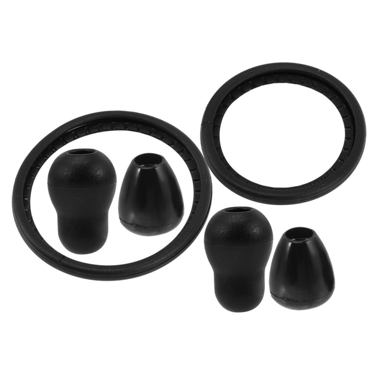 10sets Stetoscopio Diaframma Sostitutivo e Tappi Auricolari Accessori Compatibili Per Stetoscopi Per Adulti e Facili Da Usare e Sostituire