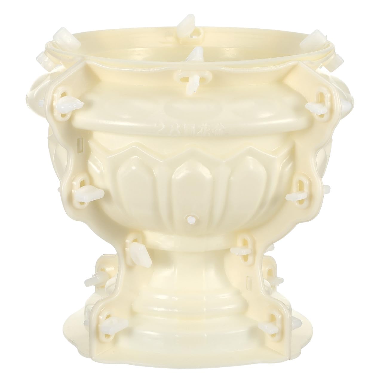 Angoily Stampo per di Fiori Beige in Plastica Flessibile e Lavabile Design Robusto e Spessore Ottimale per e Artigianato