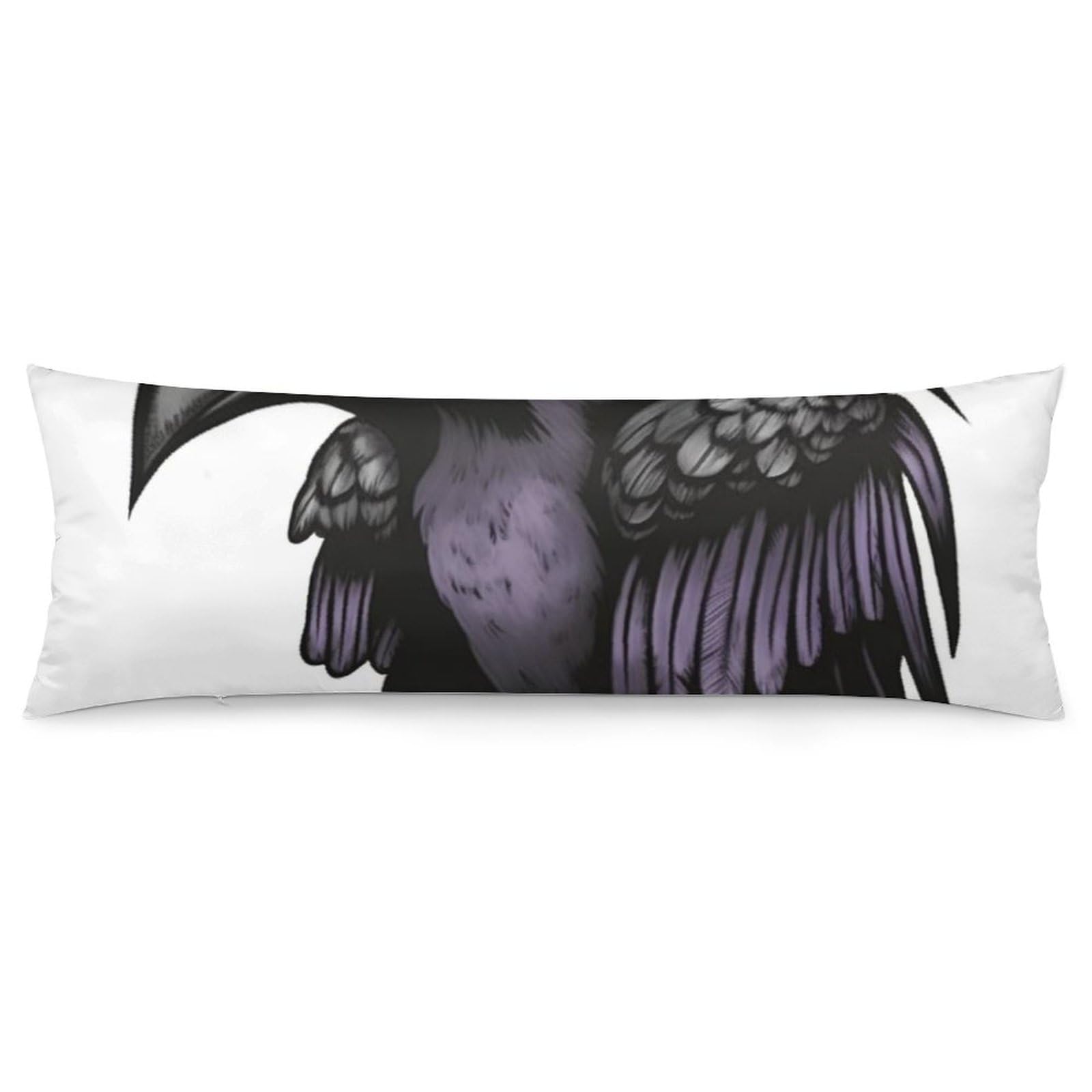 Taie d'oreiller 50,8x137,2 cm Ravens housse de coussin longue pour literie