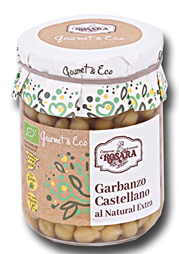 GARBANZO CASTELLANO ECOLÓGICO TARRO 390 gr.
