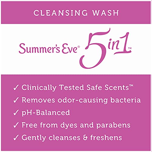 Summer's Eve Simply Sensitive Daily Gentle All Over Feminine Body Wash, Removes Odor, Feminine Wash pH Balanced, 15 fl oz, 3 Pack - Image 4
