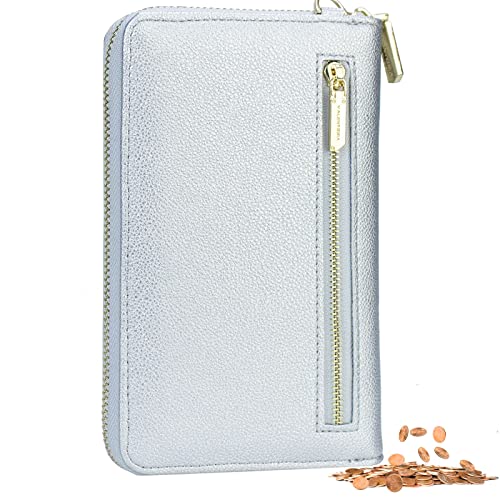 Image of Valentoria Small Crossbody Bag Cell Phone Purse Wallet Leather Card Clutch Handbag for Women