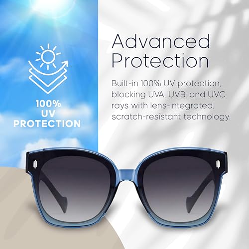 Berlin Square Polarized Sunglasses for Men & Women2