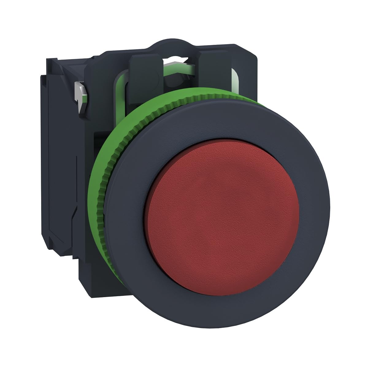 Bouton saillant rouge 1NC éviter les retards d'arrêt machine