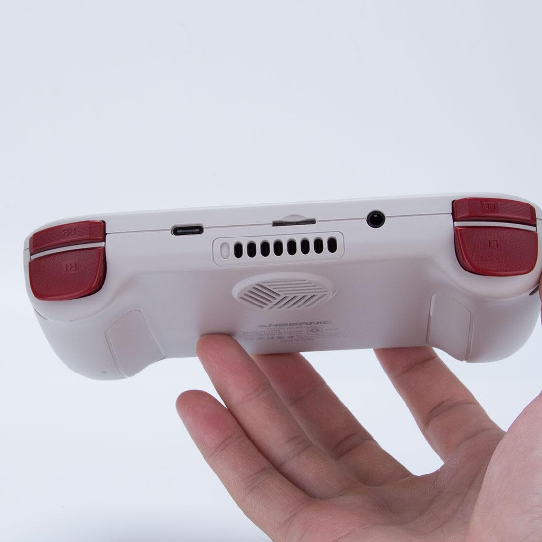 Console di gioco portatile RG Cube Scheda 256G con 8000+Giochi,, Schermo IPS da 4,9 pollici Android Arcade Unisoc T820 Processore Console di gioco arcade, 8+128G Lettore di videogiochi