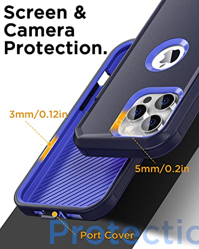 Aicase For Iphone 14 Pro Max Case,Heavy Duty Drop Protection Full Body Rugged Shockproof Military Protective Tough Durable Cover For Iphone 14 Pro Max 6.7"_2 #TOP5
