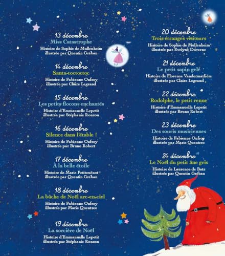24 merveilleuses histoires pour attendre Noël Broché – Illustré, 18 octobre 2024 – Image 7