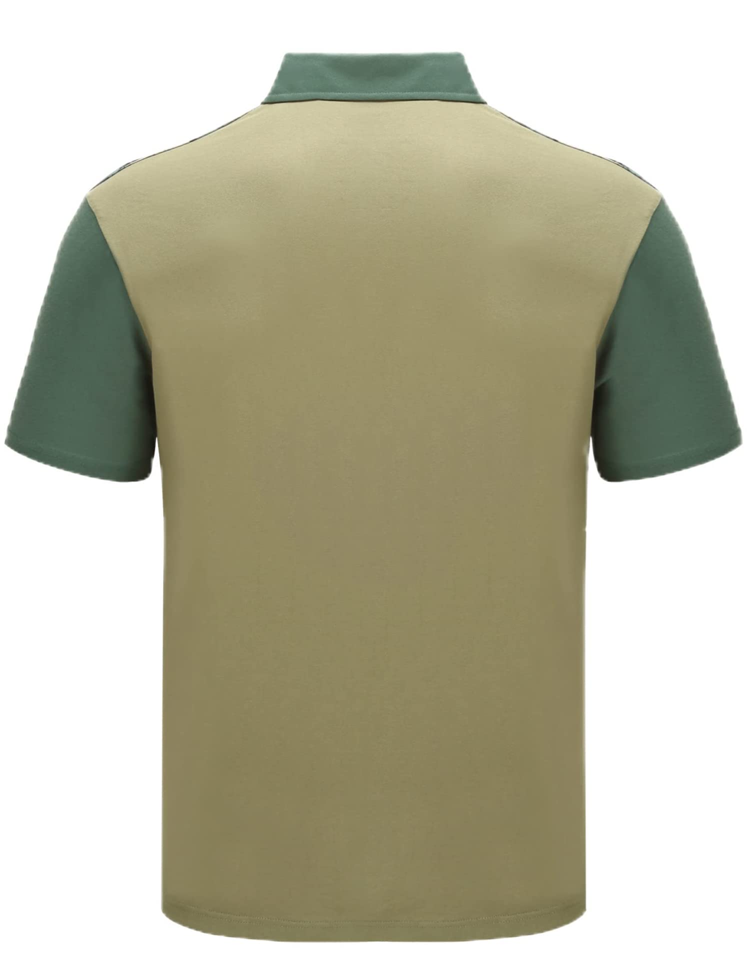 V VALANCH Polo da golf da uomo, a maniche corte, traspirante, stile casual e sportivo | Tessuto piqué leggero, traspirante, flessibile, per tennis, golf, casual, business, sport all'aria aperta estivi