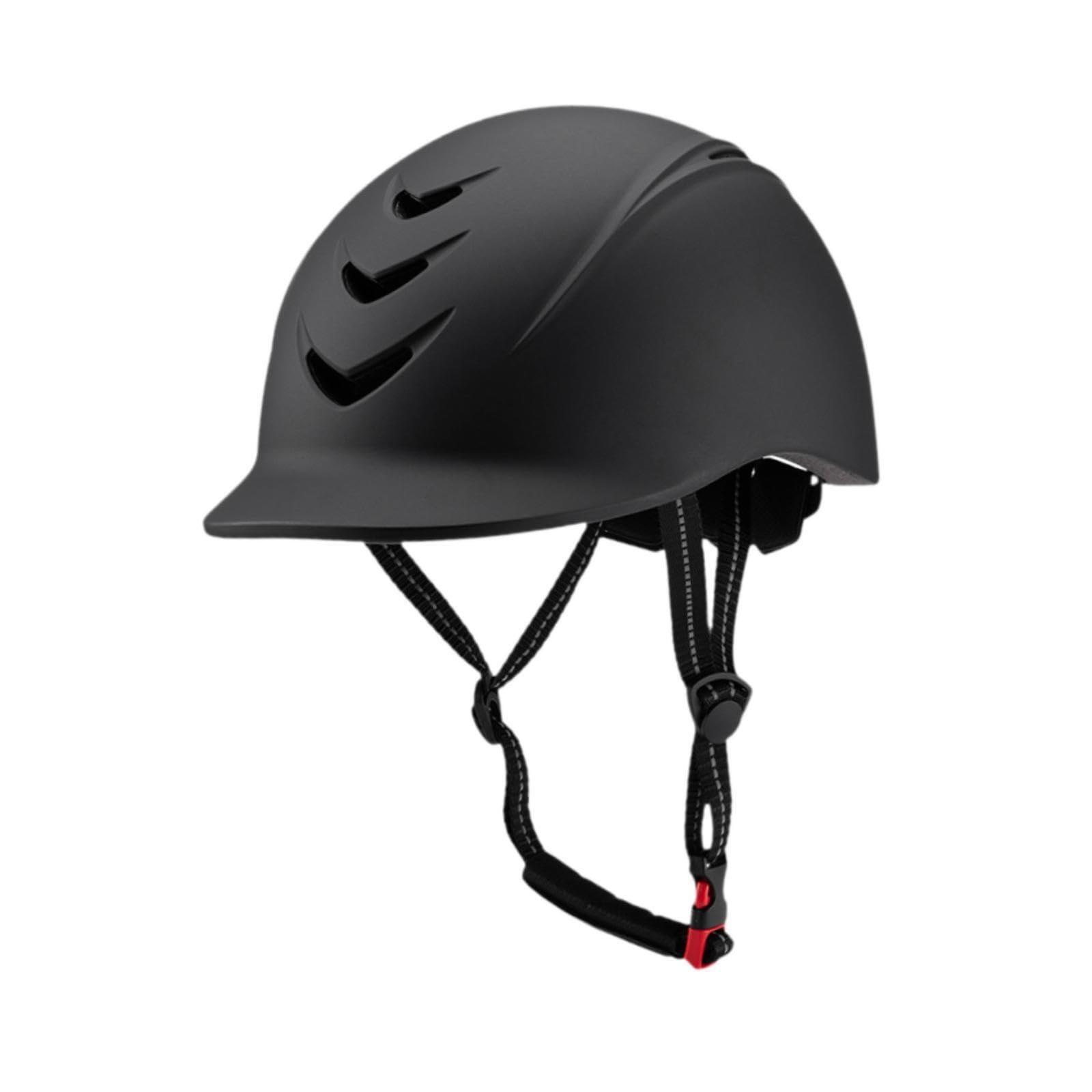 Casco da equitazione confortevole, regolabile, protettivo, leggero, ventilato, per gli appassionati di sport d'avventura all'aria aperta, equitazione,