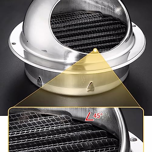 Grille d'aération en acier inoxydable 304 pour façade extérieure durable
