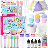 Lipgloss Selber Machen, JUYRLE Lippenbalsam Making Kit, Feuchtigkeitsspendend Mädchen Lip Gloss Lippenstift DIY Herstellungsset Set, Einfaches & Lustiges Kosmetik Make Up Geschenk für Frauen/Damen