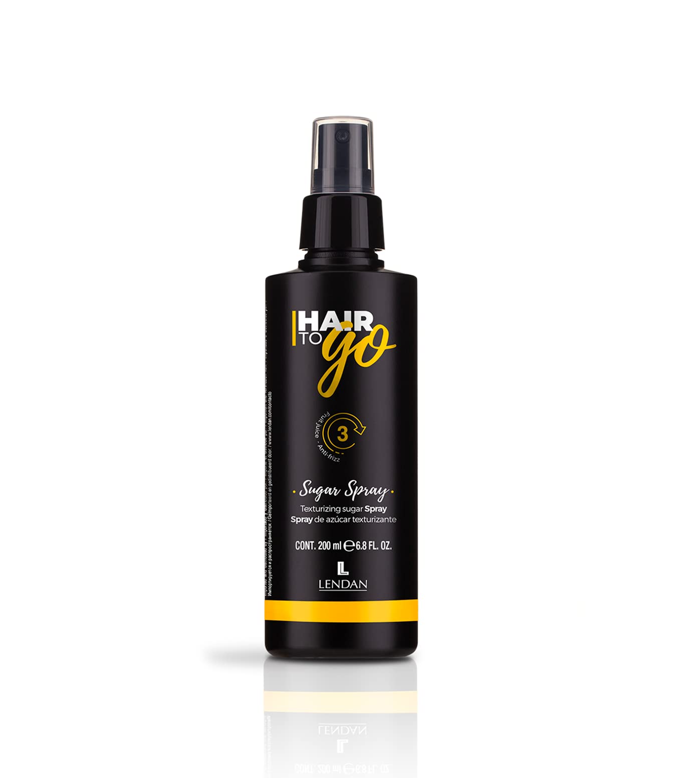 LENDAN - Spray Texturizante Pelo - Hair To Go Sugar Spray - 200 ml - Potencia las Ondas del Cabello - Antiencrespamiento - Melena más Brillante - con Filtro de Protección Solar - Sin Sal
