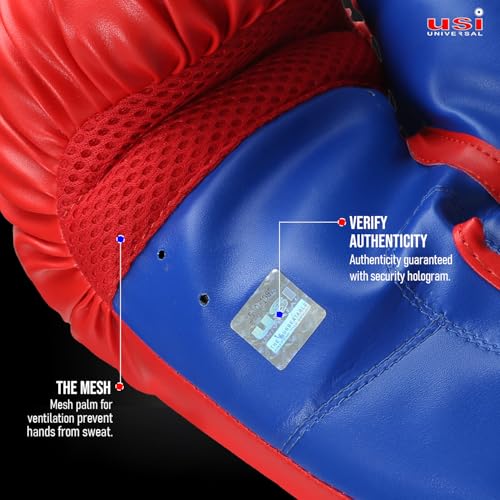 Gants de boxe avec fermeture par sangle pour éviter la transpiration et protéger les mains