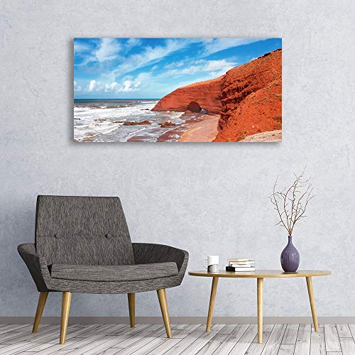 Tableau paysage mer 120x60cm Tulup, impression sur toile pour décoration déco mural moderne