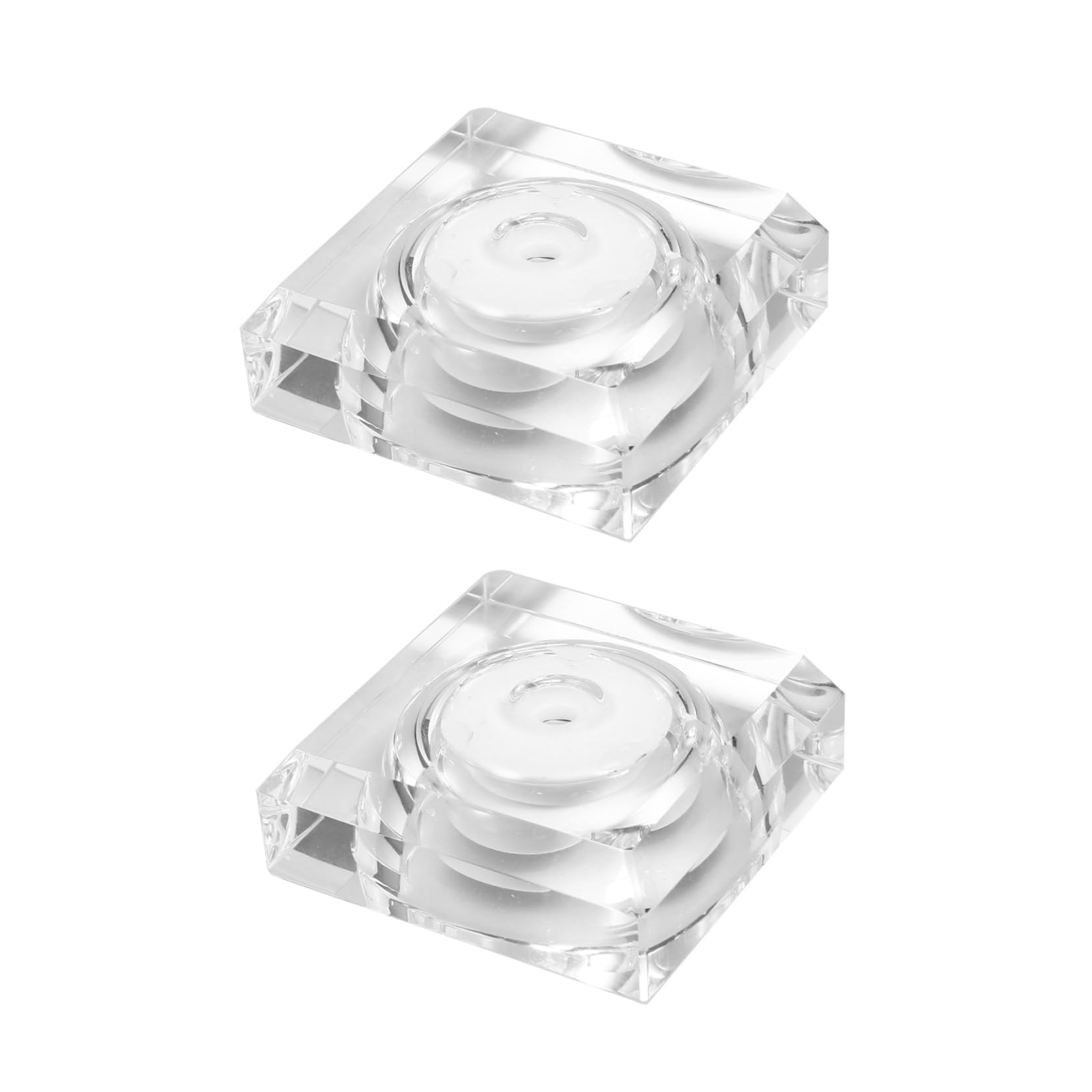 POPETPOP 2pcs Led Vase Base Lights Creative Crystal Glass Lighting for Stage Display Lamp for Shopping Malls Jewelry Stores Exhibition Use Convenient Lighting