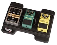 USA Made Rotationally Molded Polyethylene Pedal Board with Hook and Loop Friendly Velcro Surface ( Velcro Included ) Accommodates up to 3 small Guitar Pedals Convenient "Cinch" Tote Carry Bag with Accessory Pocket Included Pedal Board Dims: 12.5" x 6...