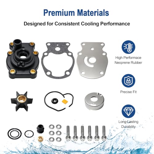 Image of MARKGOO Water Pump Repair Kit 393630 for Johnson Evinrude 20-35 HP Outboard