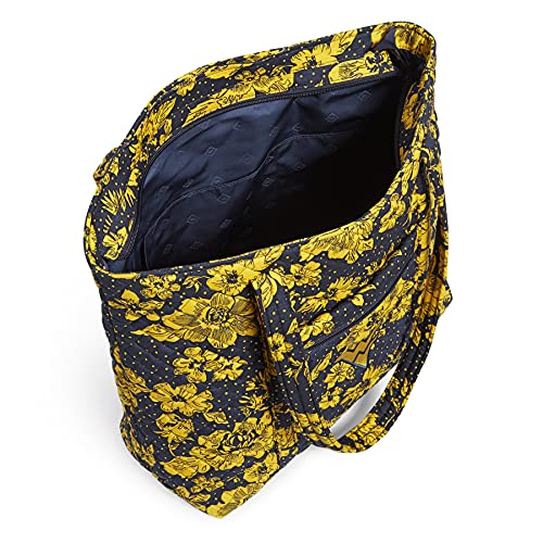 Image of Vera Bradley womens Cotton Collegiate Vera Tote Bag (Multiple Teams Available)