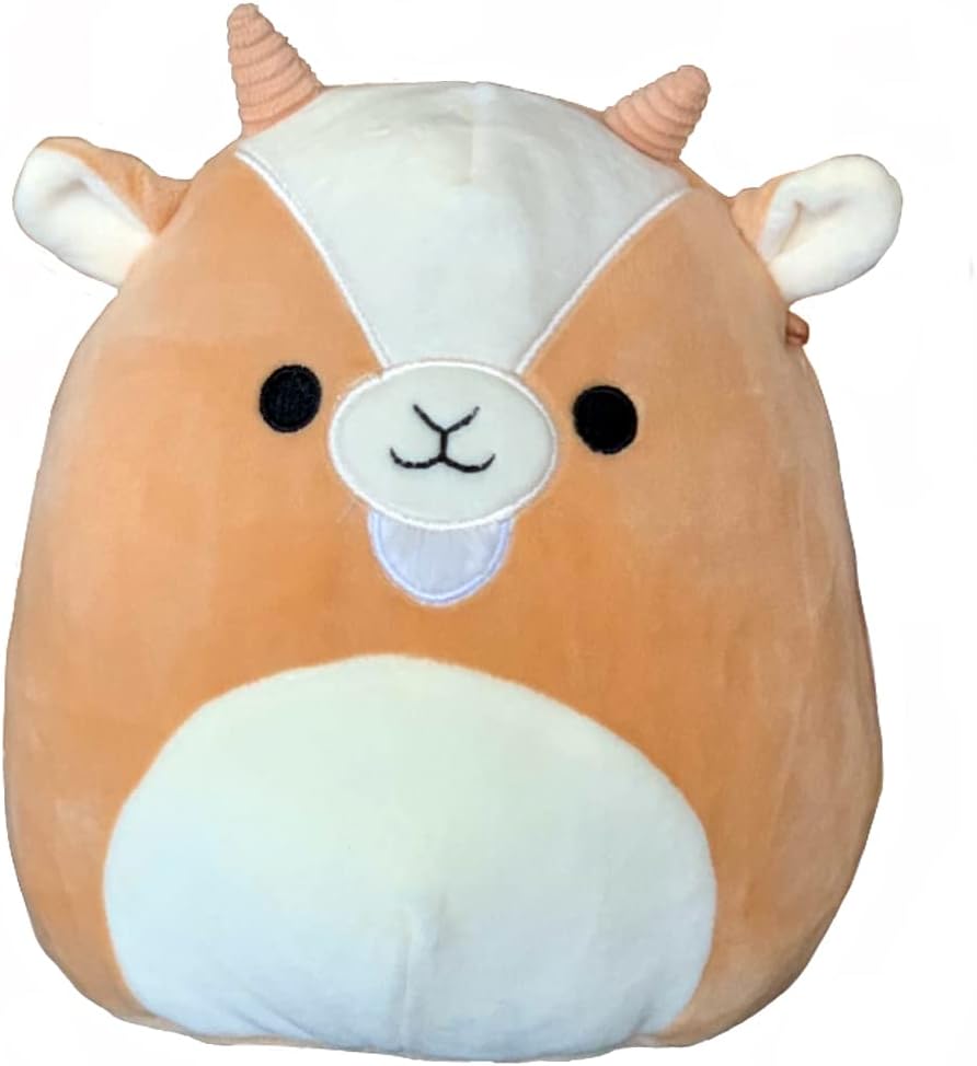 Squishmallows Official Kellytoy Plush 8 Inch Squishy Soft Plush Toy Animals (Grant Goat)