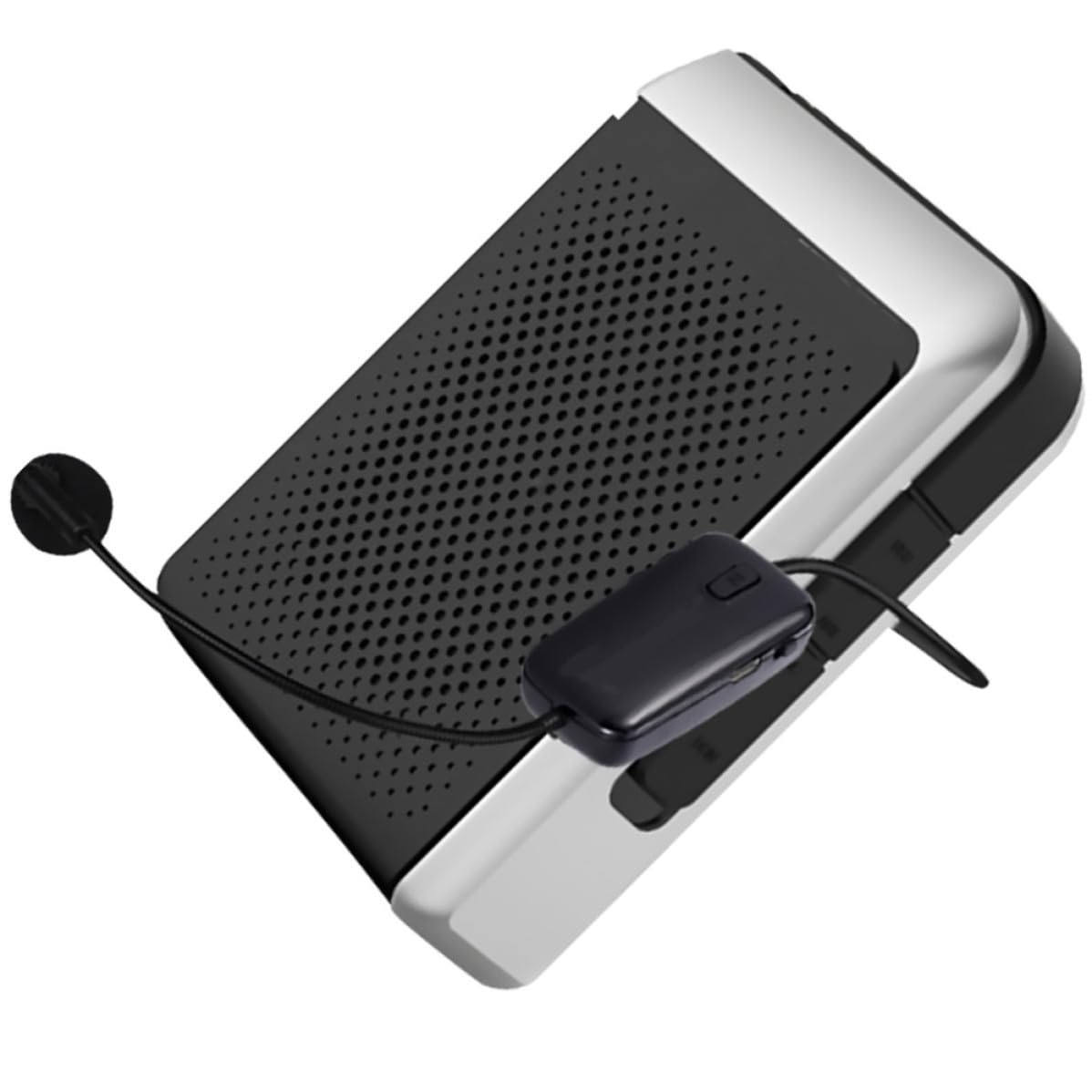 Amplificateur Rechargeable Numérique 30w Noir à Porter à Taille