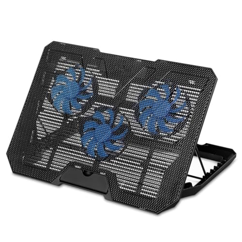 Base de enfriamiento silenciosa con tres ventiladores