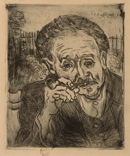 Toile Portrait du Dr Gachet Van Gogh pour sublimer la décoration murale du bureau