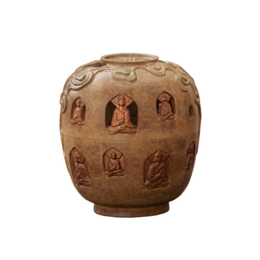Incense Burner Indoor Tea Ceremony Zen Pure Copper Incense Burner Home High-end Crafts Waterfall Incense Burne