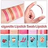 Tattoo Lipstick Cotton Swab, 20pcs Long-Lasting and Kiss-proof Cotton Swab Lip Glaze, Durable Waterproof Non-Stick…