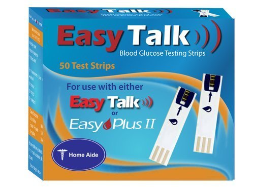 Easy Talk Blood Glucose Test Strips - 50 ea