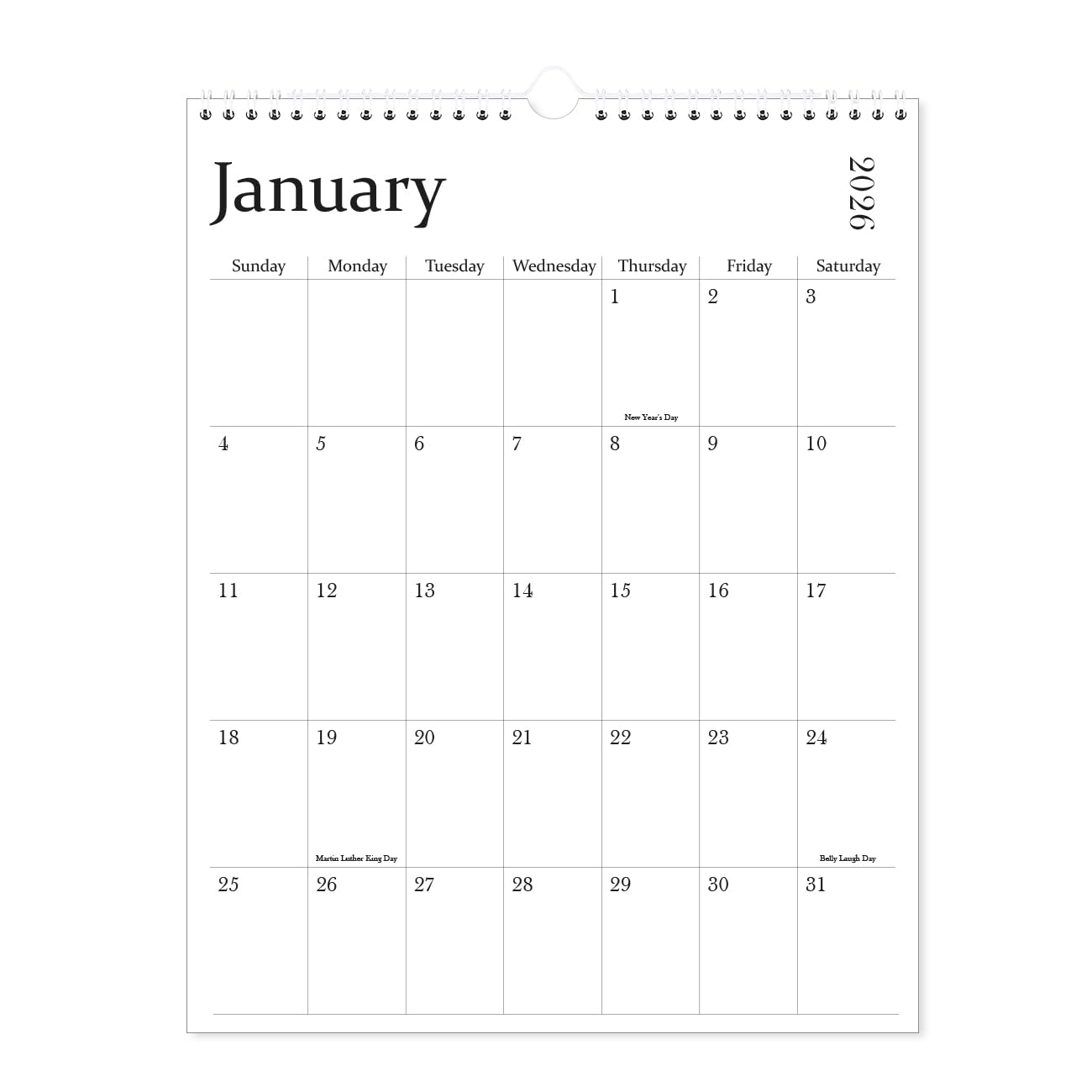 2026 Calendar - Wall Calendar 2026 from January 2026 to June 2027, 11.5'' x 14.5'' Calendar 2026 with Holiday Marked, Premium Paper for Organizing,