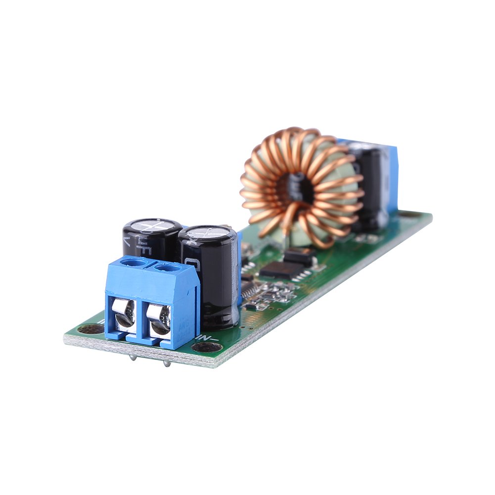 FAZIRAN Power Supplies Module, DC-DC Buck Step Down Converter, Adjustable Power Supply Module 6.5V-60V to 1.25-30V 10A