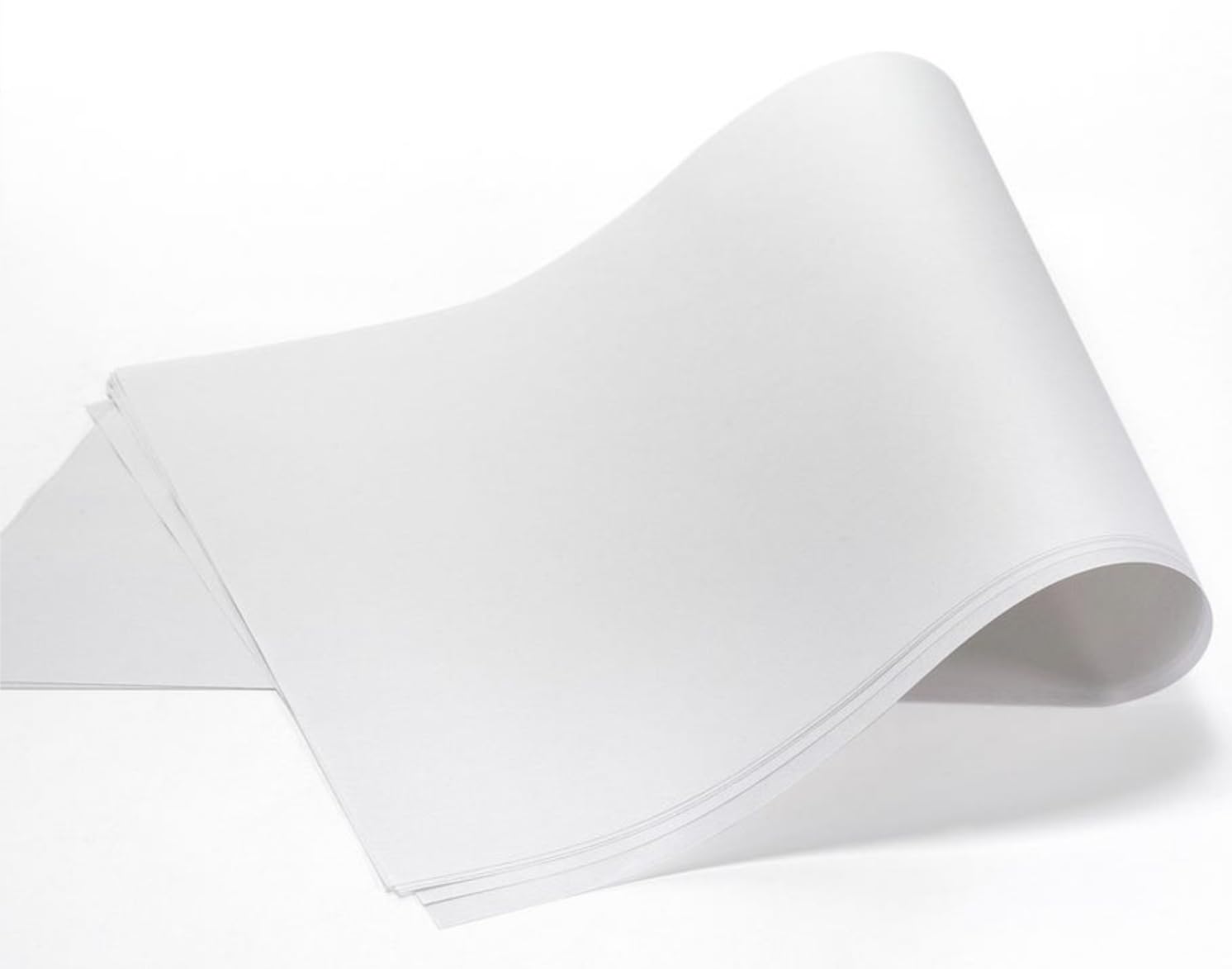 Papel Parafinado Entero 38x54 CM, Papel Antigrasa y Antihumedad para Negocios, Carnicerías, Charcuterías y Hostelería, Resistente y Profesional, Caja 20KG (Hojas 7,5G)