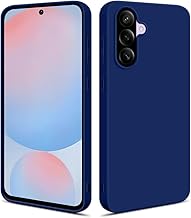 HSP Protective Case for Samsung Galaxy A56 5G [Dustproof] Premium Silicone TPU Bumper Shock Proof Screen Protector and Camera Protector Perfect Matte Case Blue