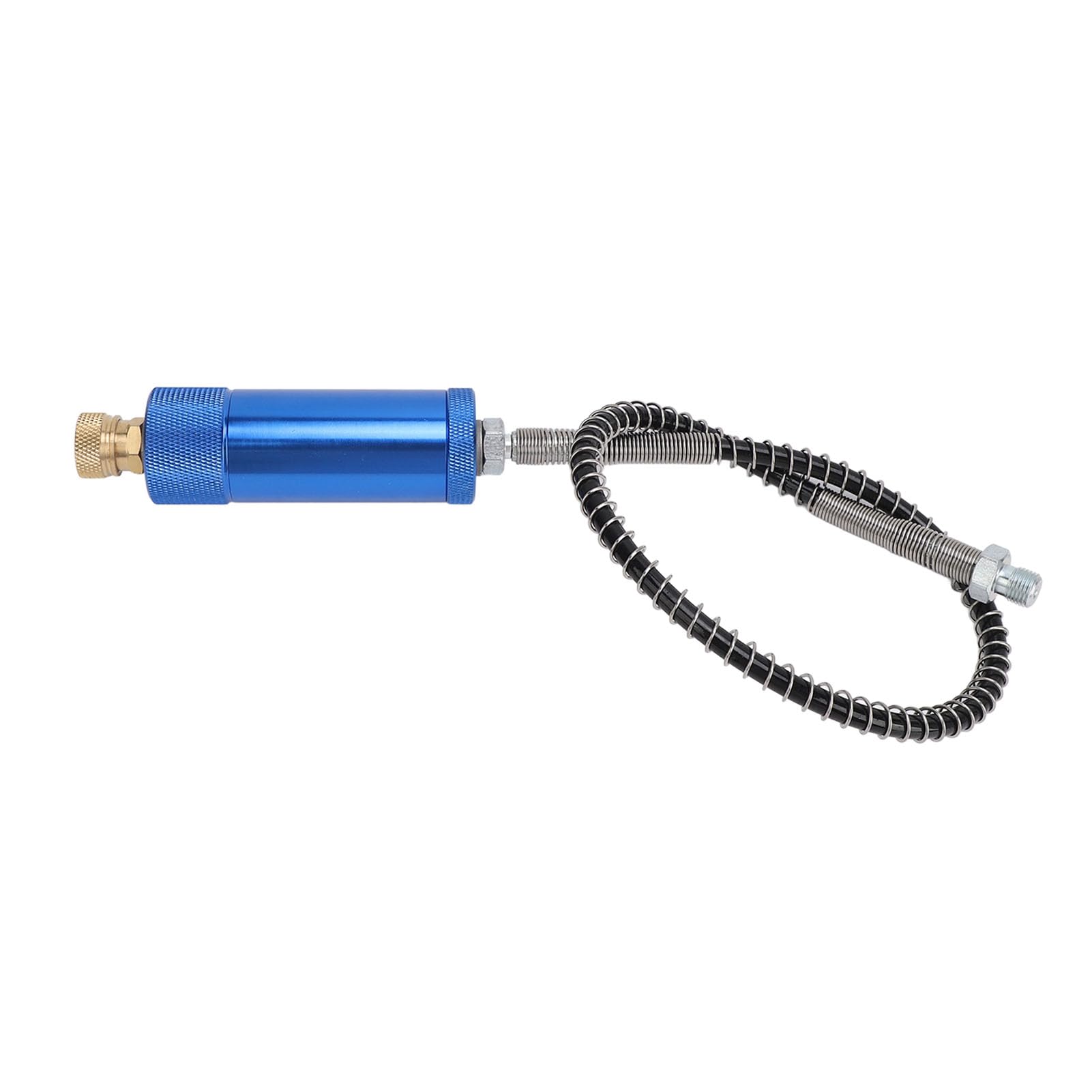 Filtro separatore acqua-olio con connettore da 8 mm, filtro per pompa compressore d’aria a carbone attivo, separatore olio-acqua ad alta pressione per pompa manuale PCP e compresso
