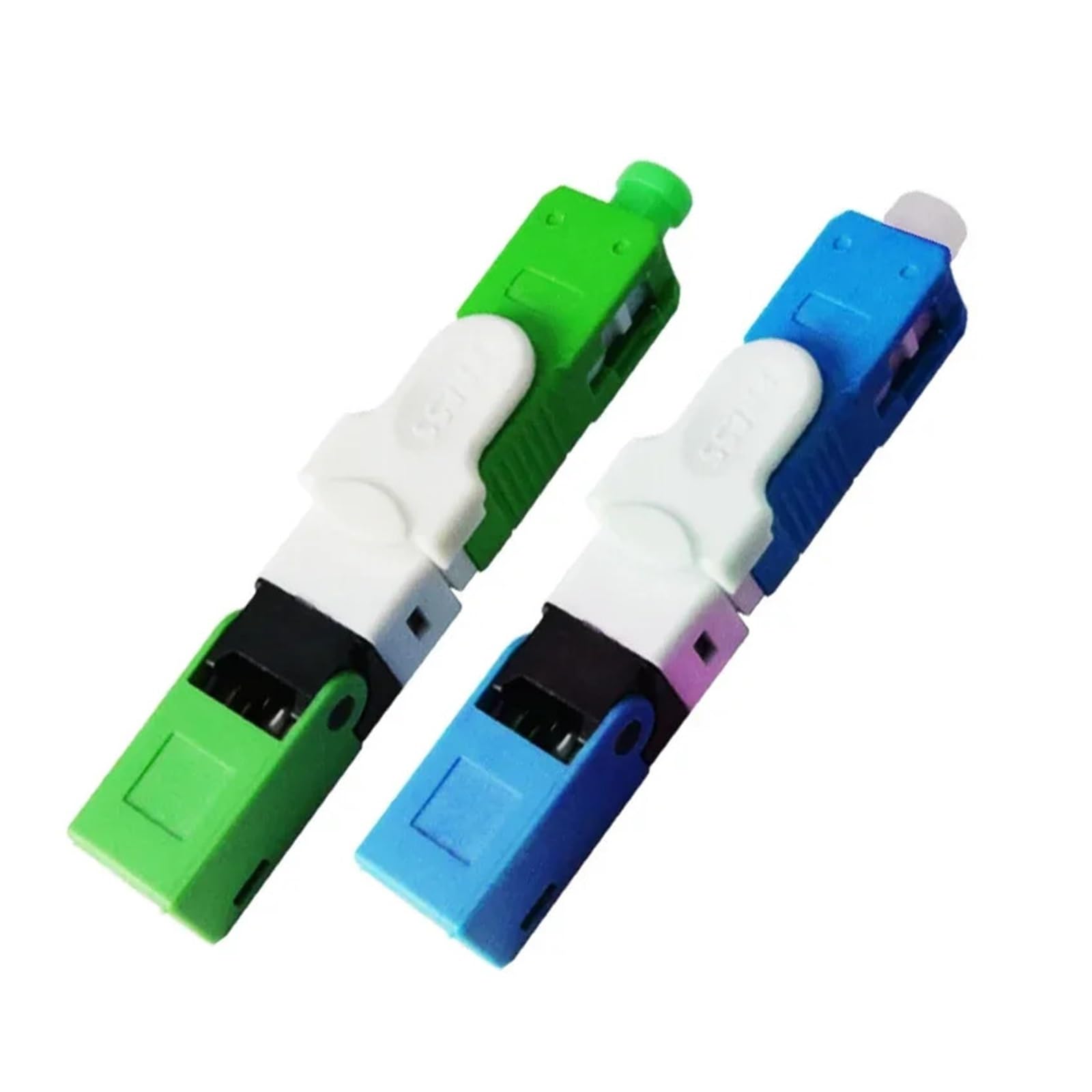 Épisseur de Fibre Optique Connecteur Fibre Optique SC FTTH APC Adaptateur UPC Rapide 53 mm 100 pièces(SC UPC 100pcs)