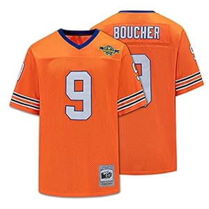 Youth Football Jersey The Waterboy Bobby Boucher #9 Adam Sandler Movie Shirt for Boys/Kids S-XL