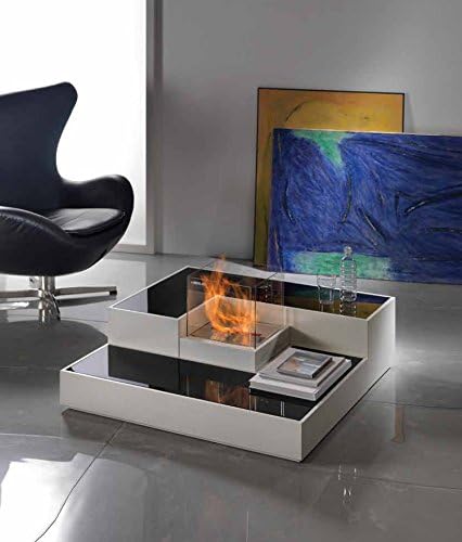 Bio-Ethanol fireplace Horus TETRIS black